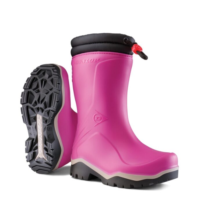 Μπότα γόνατο Dunlop Kids Blizzard με γούνα - Image 2
