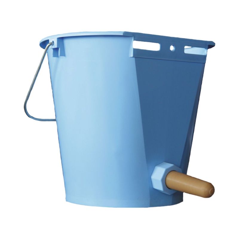 kouvas-thilasmou-8lt-me-1-pipila-tetiblue Κουβάς μοσχαριών 8lt με 1 θήλαστρο - Image 1