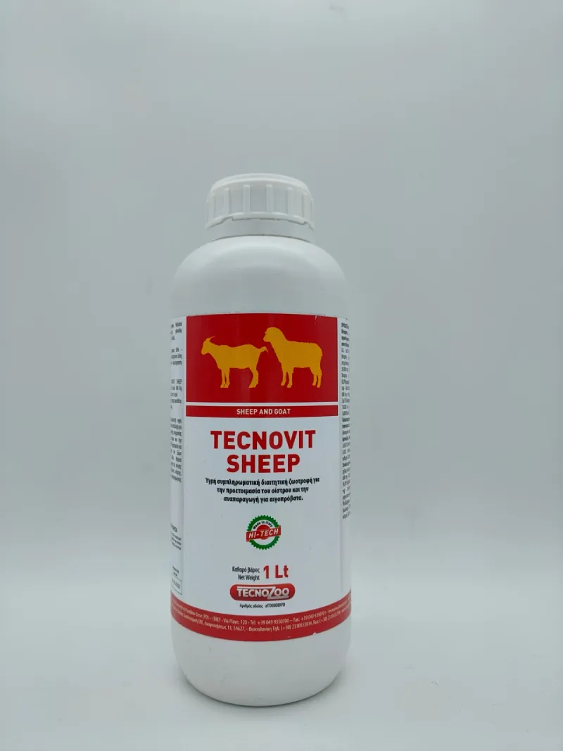 Tecnovit Sheep 1L Tecnovit Sheep – Συμπλήρωμα βιταμινών για αιγοπρόβατα - Image 1
